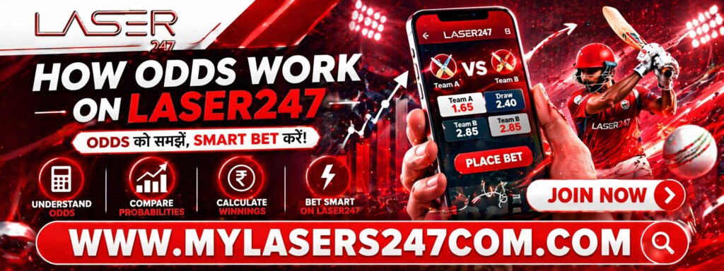 How Odds Work on Laser247 Online