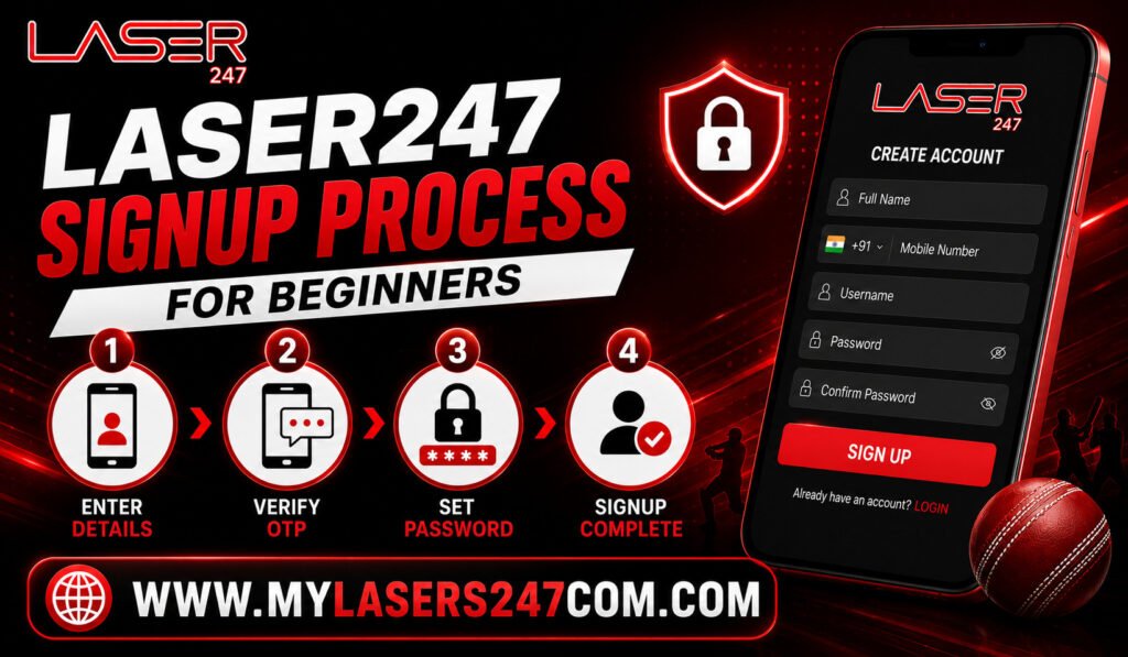 Laser247 Signup Process Explained for Beginners
